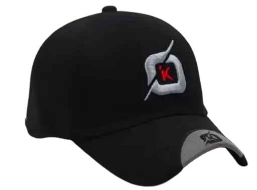 Stylish Baseball Sports Cricket Gym Dance Caps Free Size Woolen Fashion Cap for Men, Women, Kids Cotton Blend, All Season, Gym, Adjustable Buckle (in, Alpha, Free Size, Black)(HB-X032-ZT9M_bzr)