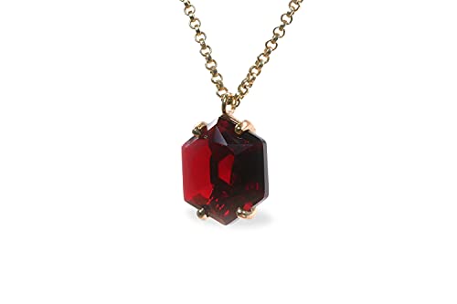 Bijoux de pierre de naissance de janvier collier sur mesure pour célébrer sa nativité