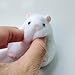 Mhqieie Big Size Handmade Taba Squishy Hamster with Cheese, Cute Soft Hamster Squishy Squeeze Toys, Perfect for Stress Relief, 2025 Unique Gifts for Kids adult (white)