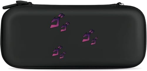 Switchケース ジョジョの奇妙な冒険 両面印刷 保護カバー ゲーム機収納袋 キャリングケース ゲームカード収納 全面保護 軽量 防汚 耐衝撃 持ち運び便利 大容量 互換性のある 旅行用