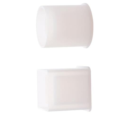 AUTSUPPL Molde de Silicona para Macetas y Portamacetas Flexible Reutilizable y Transparente Molde DIY para Manualidades Casa para Blanco