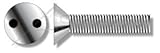 (400pcs) #8-32 X 2 Security Machine Screws Flat Head Drilled Spanner Stainless Steel Ships Free in USA by Aspen Fasteners, AFTPR-121860-C