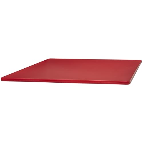 Winco Tabla de Cortar Mediana, Roja miniatura 5