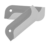 Toyvian 2 Piezas Rasqueta Pequeña para Ducha Ergonómica y Duradera Limpiador de Cristales y Mamparas de Baño Herramienta Portátil para Espejos y Azulejos de Gris