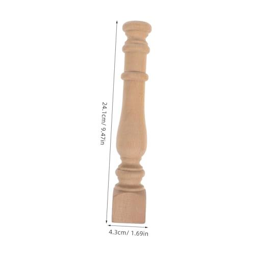 Gabinete de vino de madera maciza OUNONA miniatura 2