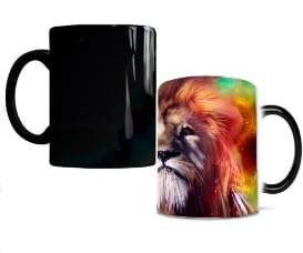 Wekity Tasse à café magique à changement de couleur, tasse drôle, chat café thé céramique tasse unique sensible à la chaleur, joli cadeau de Noël pour...