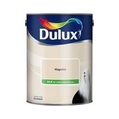 Dulux Paints 2.5 Litre Ready Mixed Silk White Cotton