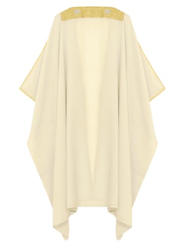 renvena Boys Thobe Golden Lace Arabic Thobe Open Cardigan Muslim Thobe Full Cover Kids Islamic Outfit4