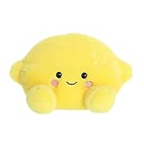Aurora® Adorable Palm Pals™ Yuzu Lemon™ Stuffed Animal - Fun Collectible Plush for Kids and Adult Collectors - Perfect for Decorating Rooms and Birthday Gifts - Yellow 6 Inches