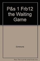 Saxon Phonics 12 The Waiting Game 1565776593 Book Cover