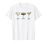 Espresso Martini Trifecta Graphic For Girl Women T-Shirt