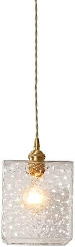 Lampe suspendue verre laiton luminaire réglable balcon salle à manger