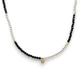 [ジュエル ボックス] JewelVOX ネックレス レディース ニッケルフリー 金属アレルギー対応 パール ビーズ ハート シンプル 大人 (ゴールド)