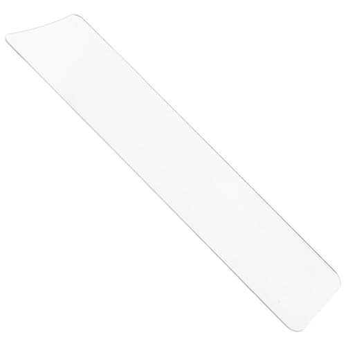 Gogogmee Clear Hair Highlighting Board Durable Hair Foiling Paddle for Easy Dyeing Balayage Oil Application Professional Salon Tool Transparent Design