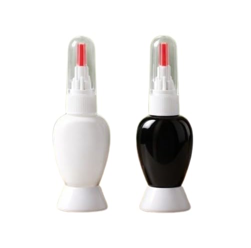 Zorenza Dotting Painting Nail Art Design Drawing Polish Brush Pen Tools Set Kit Nail Art (White Black) Pack Of 2 - Review, Price and Buying Guide