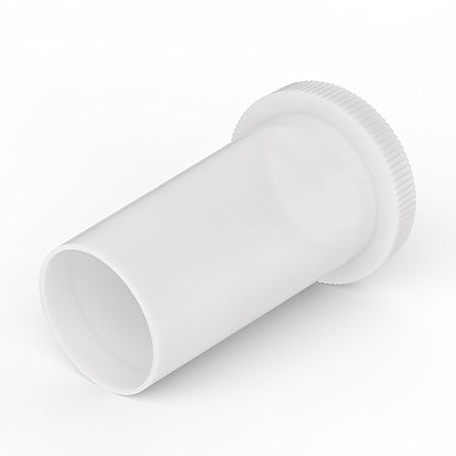 stonylab PTFE Sleeve, 24/40 Wiederverwendbare Gerippte PTFE-Verbindungshülse mit Verstärktem Greifring