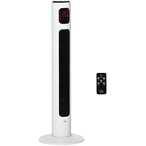 HOMCOM Ventilateur colonne silencieux Cover