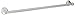 AmazonBasics AB-BR811-SN Towel Bar, 24 Inch, Satin Nickel