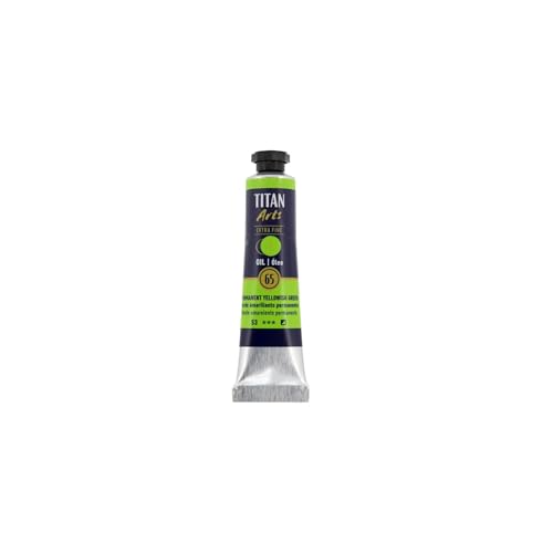 TITAN ARTS - OLEO EXTRA FINO TITAN 20 ML - 65 VERDE AMARILLENTO PERMANENTE serie 3