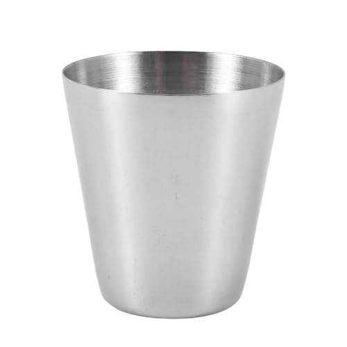 ショットグラス 30ml ステンレス鋼 1/5/15個 日本酒 テキーラ 冷酒 リキュール カクテル コーヒー おしゃれ バーテンダー用 キャンプ 旅行 バーベキュー バー レストラン KTV オフィス 家庭用 業務用 (15個セット)