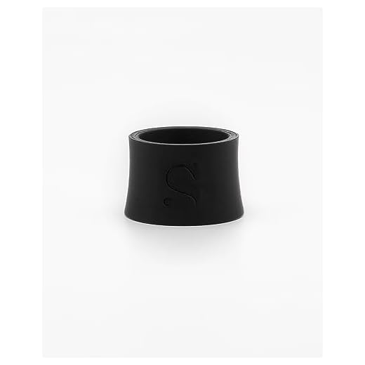Syos Tenor Saxophone Ligature Pitch Black, Great Fit for Syos Mouthpieces and Compatible with Tenor Sax Rubber Mouthpieces