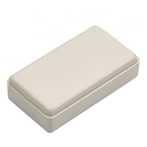 Heyiarbeit 7pcs White 1.97" x 1.10" x 0.59" ABS Plastic Junction Box Electronic Junction Project Box Enclosure Circuit Board Small Box Cover