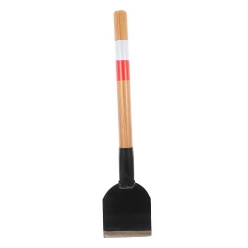OSOLADY Heavy-Duty Metal Car Shovel for Winter Removal Yard Tools Wooden Handle Railway Spade