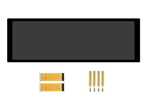 Image of waveshare 7.9inch Capacitive Touch Display Compatible with Raspberry Pi 5 /4B /3B+ /3A+ /CM3 /3+ /4 400x1280 Resolution IPS DSI Interface
