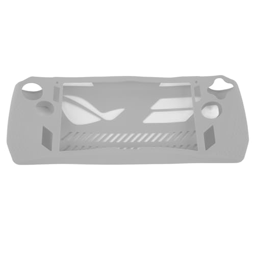 Naroote Housse de Protection de Jeu, Housse de Protection de Jeu Durable, Position Précise du Trou, Anti-déformation, Souple pour ROG Ally (Gris Blanc)