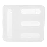 TOYANDONA Caja Organizadora de Almacenamiento de Bolsas para Cocina con Compartimentos Tapa Blanca Transparente Montaje Pared sin Taladro Dispensador de Bolsas con Gran Capacidad Diseño