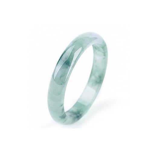 Bracelet rond en jade de qualité glace supérieure aux nuances d'exception