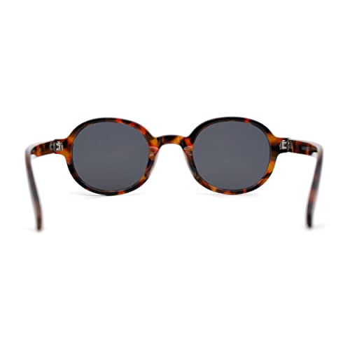 Mens Hipster Retro Vintage Style Snug Round Oval Sunglasses4