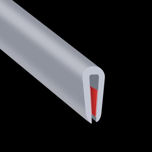 Gummi-Kantenverkleidung, flexible Kantenverkleidung für scharfe...