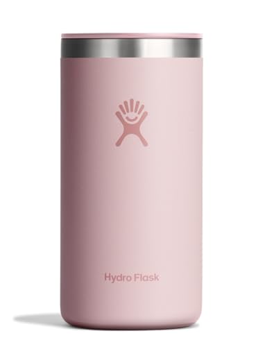 Hydro Flask Travel Coffee Cup Insulated Stainless Steel Non-Spill Leak Resistant to-Go Tumbler 16 Oz Trillium Pink