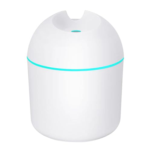 Desk Humidifier, Personal Air Humidifier, Travel Diffuser, 220ml Capacity, Cool Mist, (2.99 * 2.99 * 3.94 Inches), Perfect For Offices, Ideal For Car Use, Great For Bedroom Nightstand