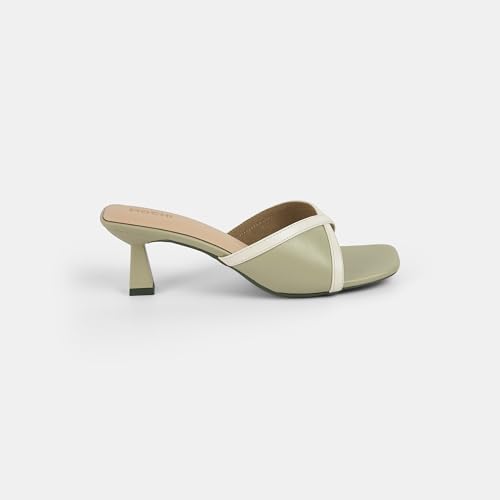 Image of Mochi Women's Stylish Kitten Heel Slides