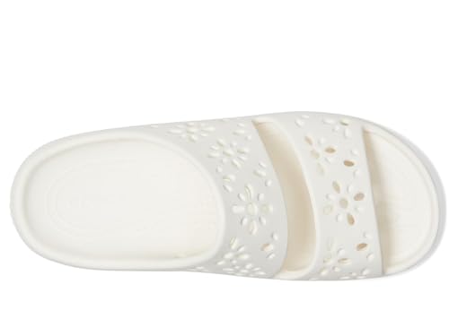 Crocs Unisex-Adult Classic Sandals 2.0 with Floral Cutout Design Slide2