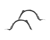  Radhausschale Verkleidung Kotflügel Abs Pvc Set u. Vorne Links/Rechts Kompatibel mit Mazda 323 s vi Stufenheck Limo 00-04