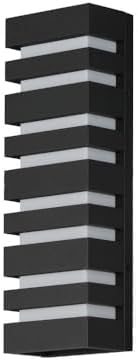 Maxim Lighting 86264BK Keyes - 22W 1 LED Outdoor Wall Sconce-20 Inches Tall and 6.75 Inches Wide