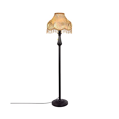 Lámpara retro de estilo europeo para mesita de noche y salón con acabados elegantes