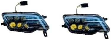 Miniatura 2 de Kit de montaje de señal de giro UTV  Kit de bricolaje Plug and Play con faros integrados, bocina e interruptor de columna de dirección automotriz