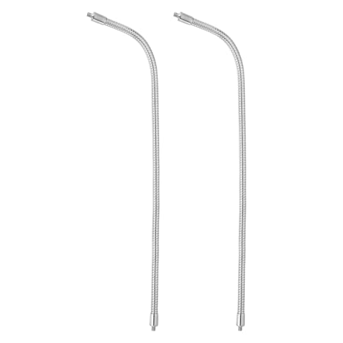 Tube coude metallique universel pour regler la hauteur de micro et support de telephone