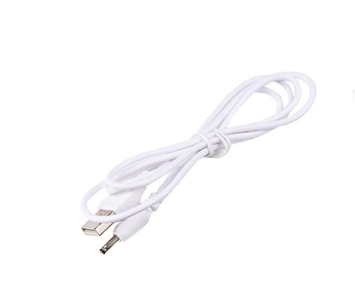 5FT Charging Cord for USB Power Compatible with Bitvae Electric Toothbrush D2 S2 R2 R1 and C2 C5 C6 Water Flosser, White Replacement Charger Line, Compact and Portable 3.3FT