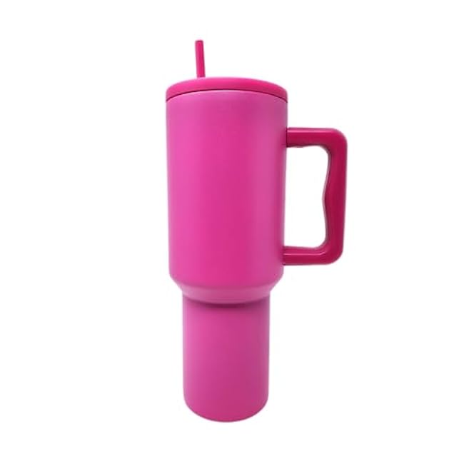 FTB Creative, Wander 40oz tumbler, Double Wall Stainless Steel, with Lid and Straw (Prickly Pear)