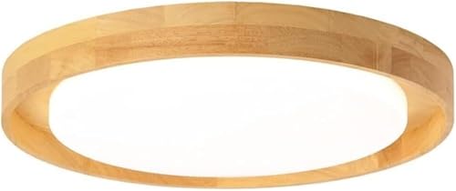 Plafonnier rond nordique moderne en acrylique de 48 cm pour un éclairage de salon homogène