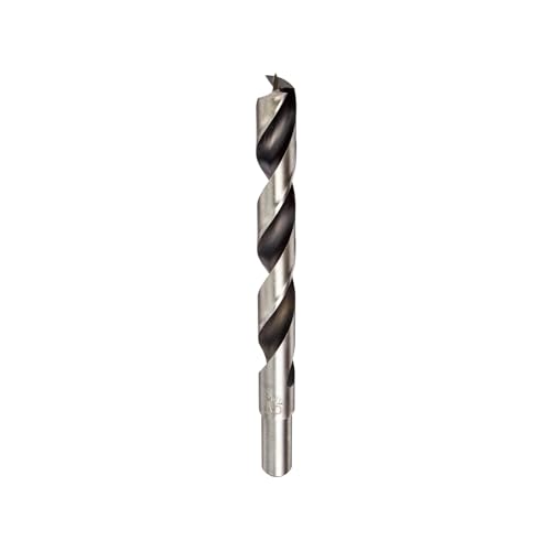 Fisch Chrome-Vanadium Brad Point Ground Wood Drill Bit 7/16 Inch Wood Drill Bit Precision Drilling for Woodworking Compatible with Standard Drills DIY & Professional Use