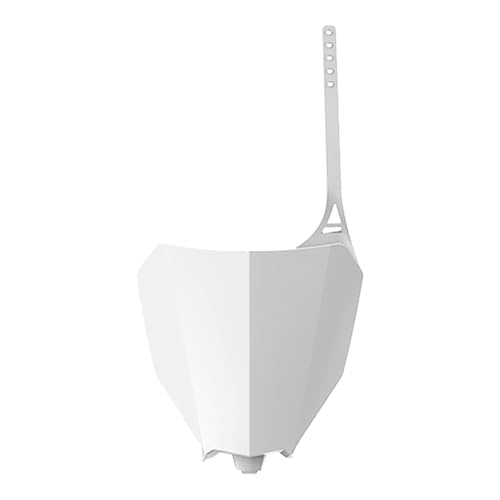 Polisport PLTE FT CR02 07 RSTYLE White garde boue plaque avant moto cross blanc