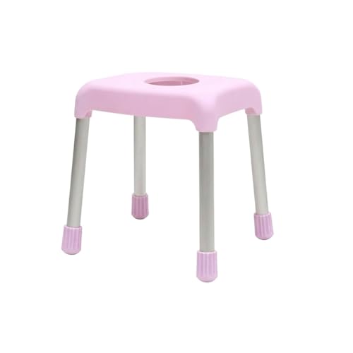 Image of CIPLA PLAST HoYo DIY Stool | Stool for Living Room, Bathrooms, Sitting, Home use, Kitchen (Pink, Medium (15 INCH))