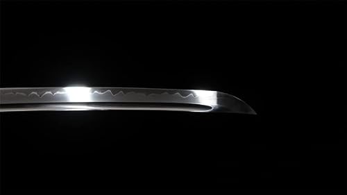 Tachi Japanese Sword 1095 High Carbon Steel Clay Tempered Full Tang Sharp--Ryan1143 #TOP4