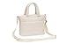 Fillikid Wickeltasche Teddy Small Exklusiv | Stilvolle Wickeltasche aus weichem Teddy-Material | Mit goldenen Details, Schultertragegurt & Befestigungshaken f&uuml;r Kinderwagen & Buggys